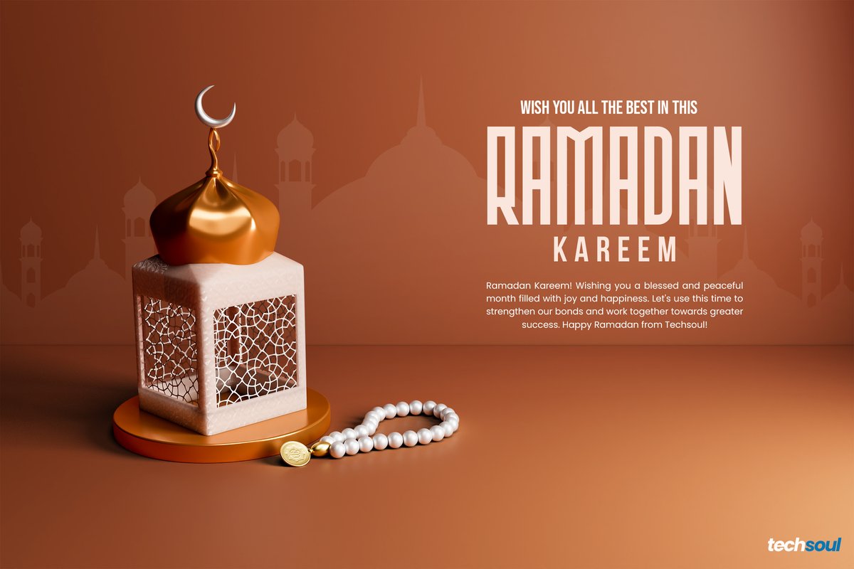 techsoulbd2021's tweet image. Techsoul wishes you a Ramadan filled with blessings, peace, and joy.

tags: #techsoulbd #techsoul #ramadan2023 #ramadankareem