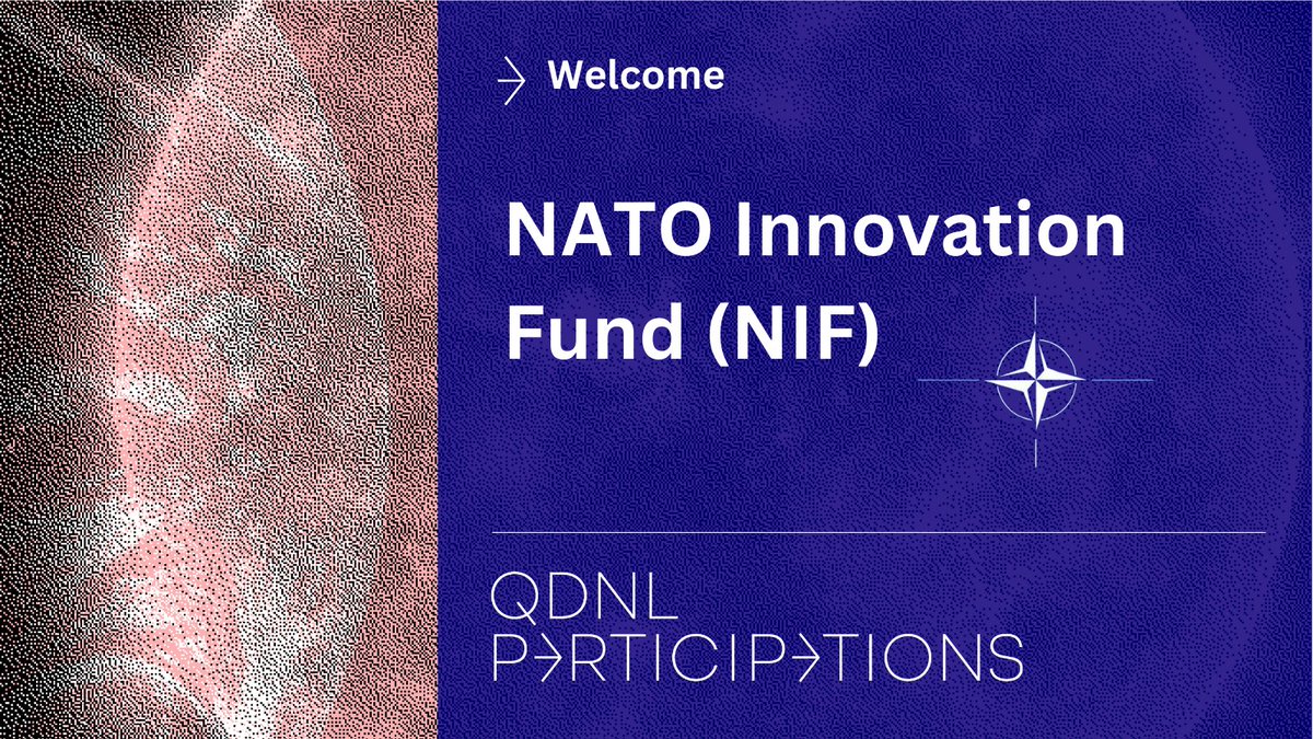 We’d like to welcome a new investor into the deeptech and #quantum technology space: NATO Innovation Fund (NIF)! Together, NATO allies are making at least €1 billion available for the NIF, which has a term of 15 years. We look forward to working together with NIF in the future!