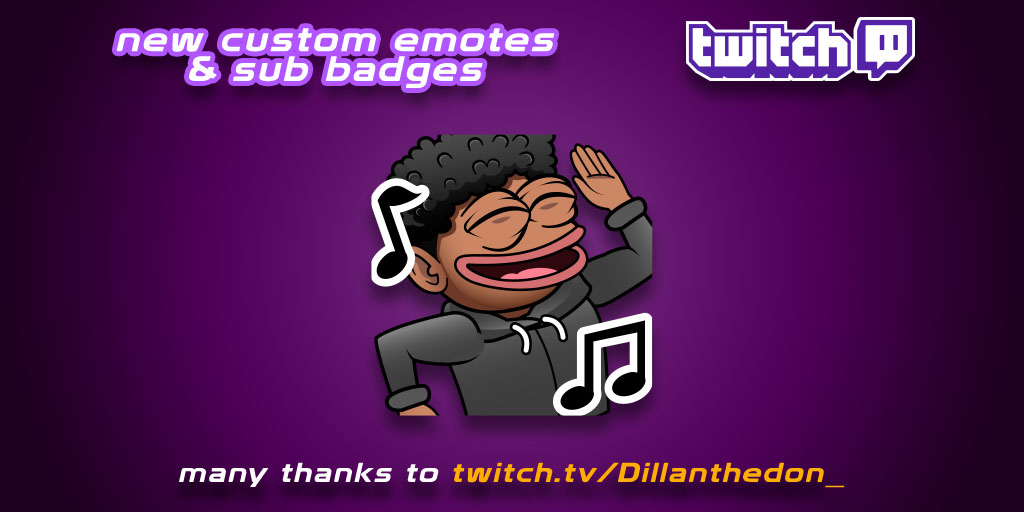 goblinguyFVRR's tweet photo. New emote made for @WhoDillan Thanks for ordering and sub https://t.co/muuSsz5IYC

#TwitchEmoteArtist https://t.co/fRsfjKlllX