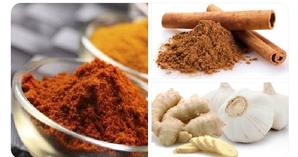 drkasenene's tweet photo. Herbs &amp; spices provide lots of health and medicinal benefits.

In particular they help reduce #cancer risk and lower inflammation 

The 5 I recommend are;

1 Turmeric
2 Cayenne Pepper
3 Ginger
4 Cinnamon
5 Garlic

Use them for cooking, in tea, smoothies and more.
#nutrition https://t.co/PF86Zt0wdt