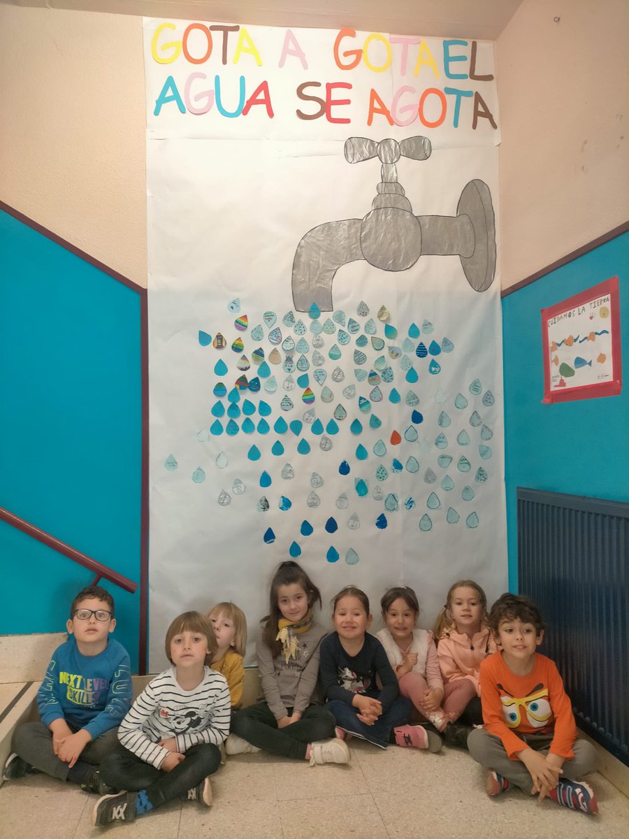 El 22 de Marzo es el día del agua.
Desde nuestra comisión de “Construyo mi aprendizaje” queremos concienciar acerca de la importancia de cuidar los recursos de agua en el planeta, un elemento vital para la vida de todas las especies de la Tierra. 💦 #RAEPsalud