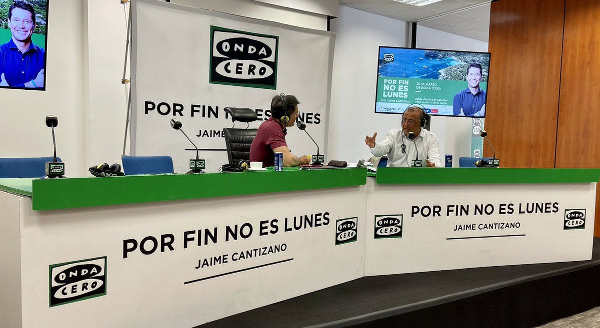 El alcalde de <a href="/_Calvia/">Ajuntament de Calvià - Ayuntamiento de Calvià</a> <a href="/AlfonsoCalvia/">Alfonso Rodríguez</a> hablando del municipio y reflexionando sobre el turismo en el programa de @jaimecantizano <a href="/porfin/">Por fin</a> hoy desde Mallorca y en un entorno espectacular que es el <a href="/soncaliuhotel/">Hotel Son Caliu & Spa</a>. Un alcalde debe ser el mejor embajador de su población…