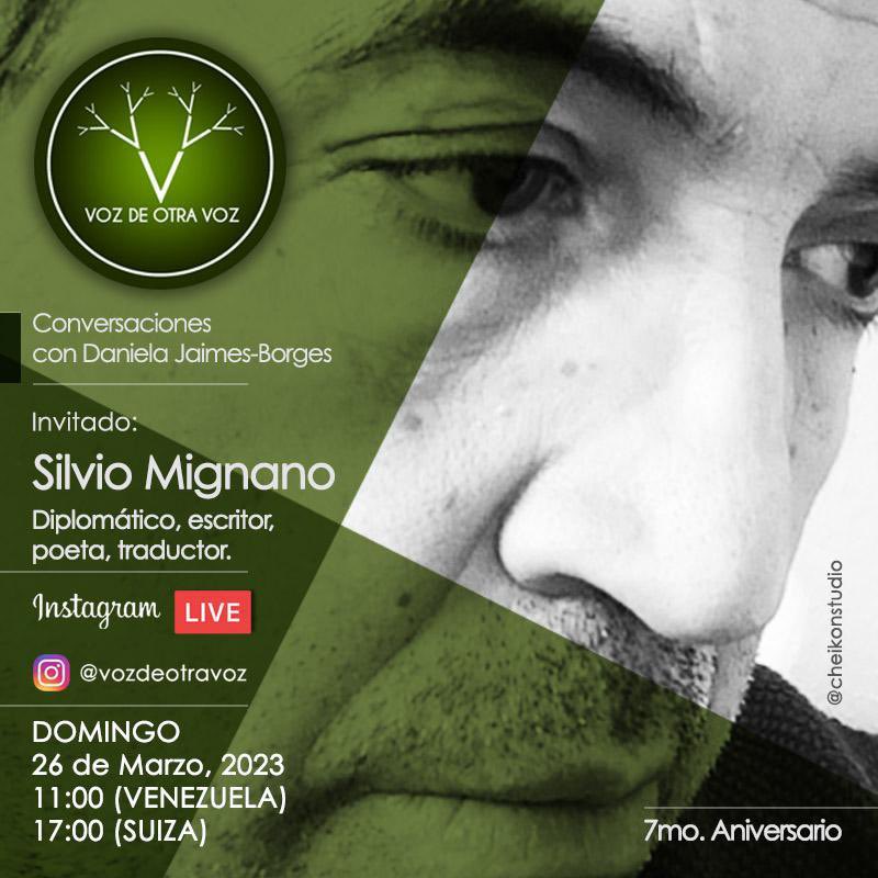 Este domingo en Voz de otra Voz hablaré de la joven y reciente poesía venezolana
#vozdeotravoz #Poesia #poesíavenezolana