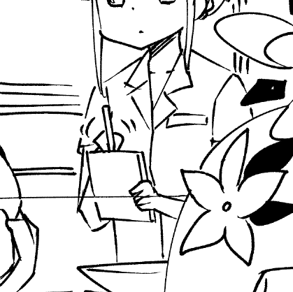 手の修正前あげちゃった 