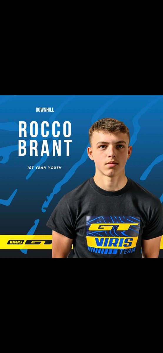 Cats out the bag
Rocco Brant joins the GT VIRIS Downhill team 👌
Well done son 👌❤️

@GT bicycles
@Viris Brand
@Mbuk
@Ridewrap
@Troy lee designs
@TRP
@Renthal
@Crankbrothers 
@DMR
Michelin
@MUDHUGGER
@RSR (riches suspension)
Team sponsors ^^^^^^^@rotherhamtiser
