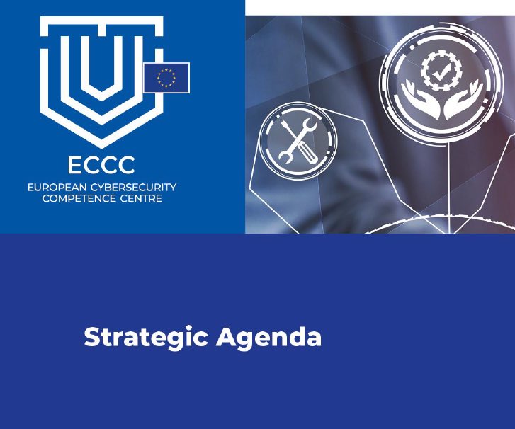 Cybersec_ECCC's tweet photo. ECCC Governing Board adopted its #Strategic Agenda ☺️ read more on the objectives to achieve #eu #cybersecurity #eccc #cybercapabilities
👇
https://t.co/I0QV68fC55 https://t.co/lmLoSRJu1l