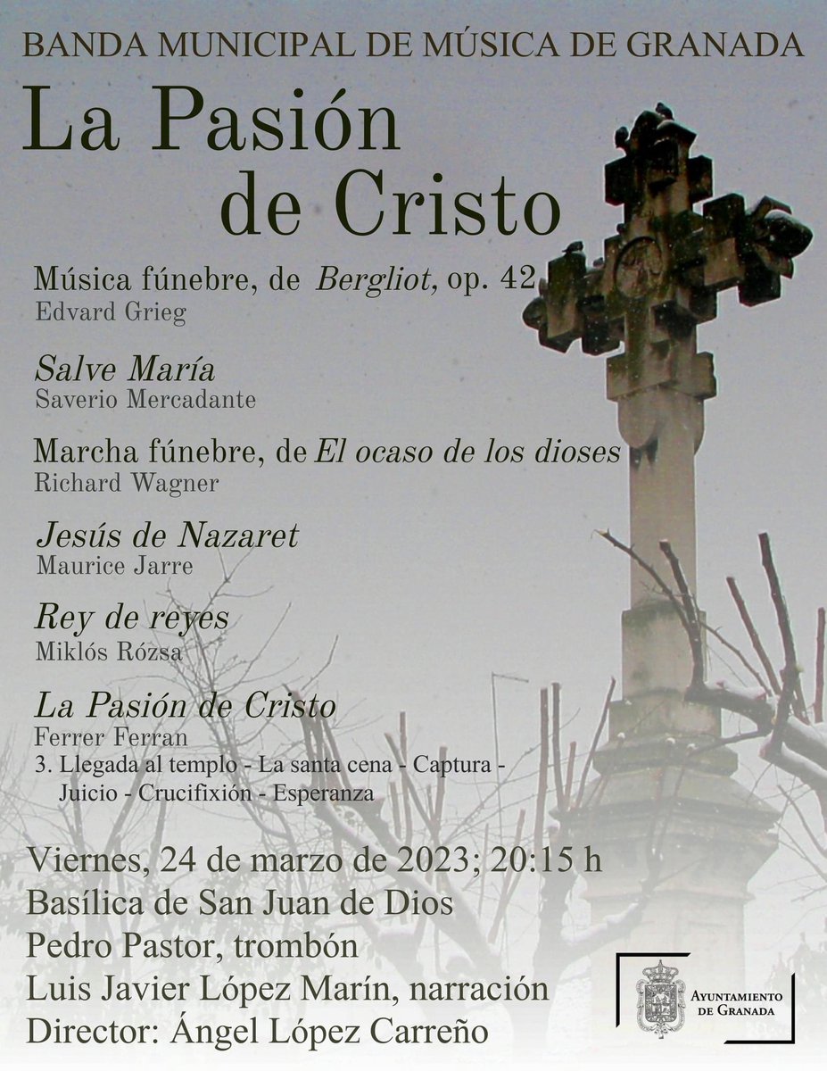 FerrerFerran_'s tweet photo. Tengo el honor de anunciaros que hoy sonará A FAIRY TALE en Alemania y LA PASSIÓ DE CRIST en Alboraya, Valencia.
Quiero agradecer a la Banda Municipal de Granada por la interpretación también ayer de mi SINFONÍA N. 2.
Me siento muy feliz!!!
#afairytale #ferrerferran https://t.co/p2NRvHnYMt