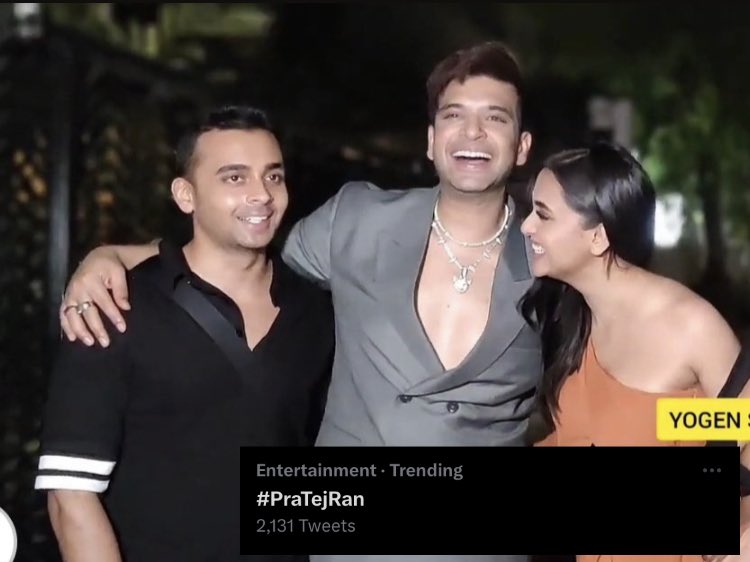 simplyyti's tweet photo. We’re tr€nding😩♥️💃
#PraTejRan #PraRan #TejPra #TejRan https://t.co/blUW6JX6Mc
