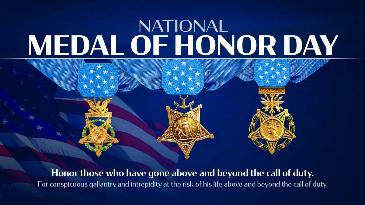 @RitaCosby 🇺🇸NATIONAL MEDAL OF HONOR DAY🇺🇸 #Honor #Warriors #Heroes