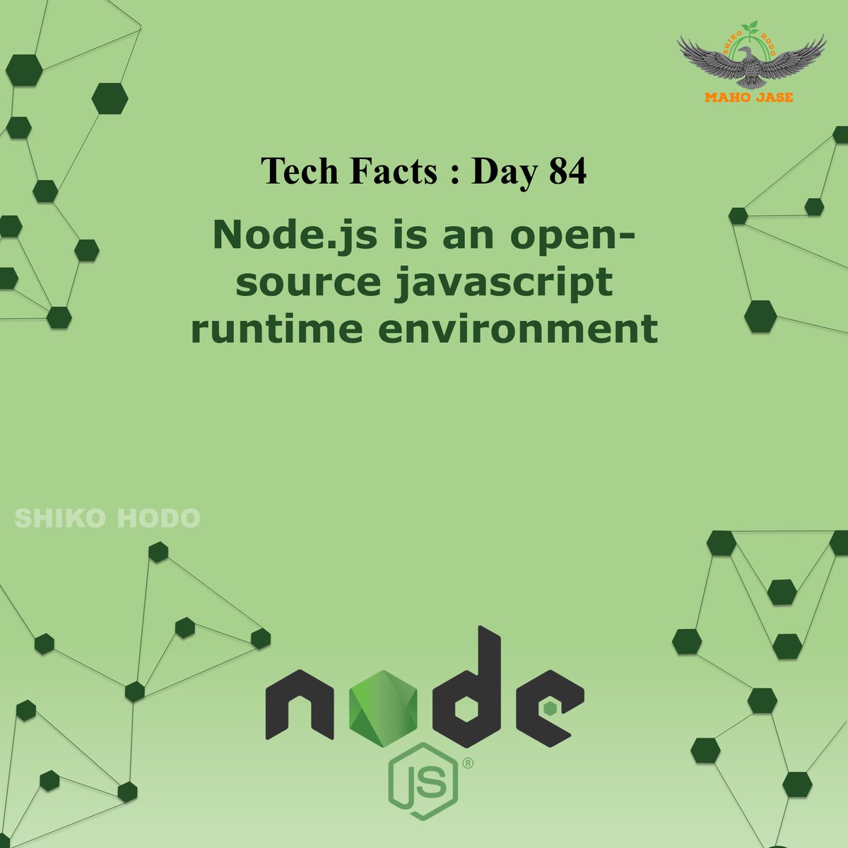mahojase's tweet photo. Tech Facts : Day 84

#nodejs #nodejsdevelopment #nodejstraining #nodejsfacts #nodejsdevelopers #nodejsprogramming #nodes #js #dailytechfacts #Mjit https://t.co/HhEBRDffwR