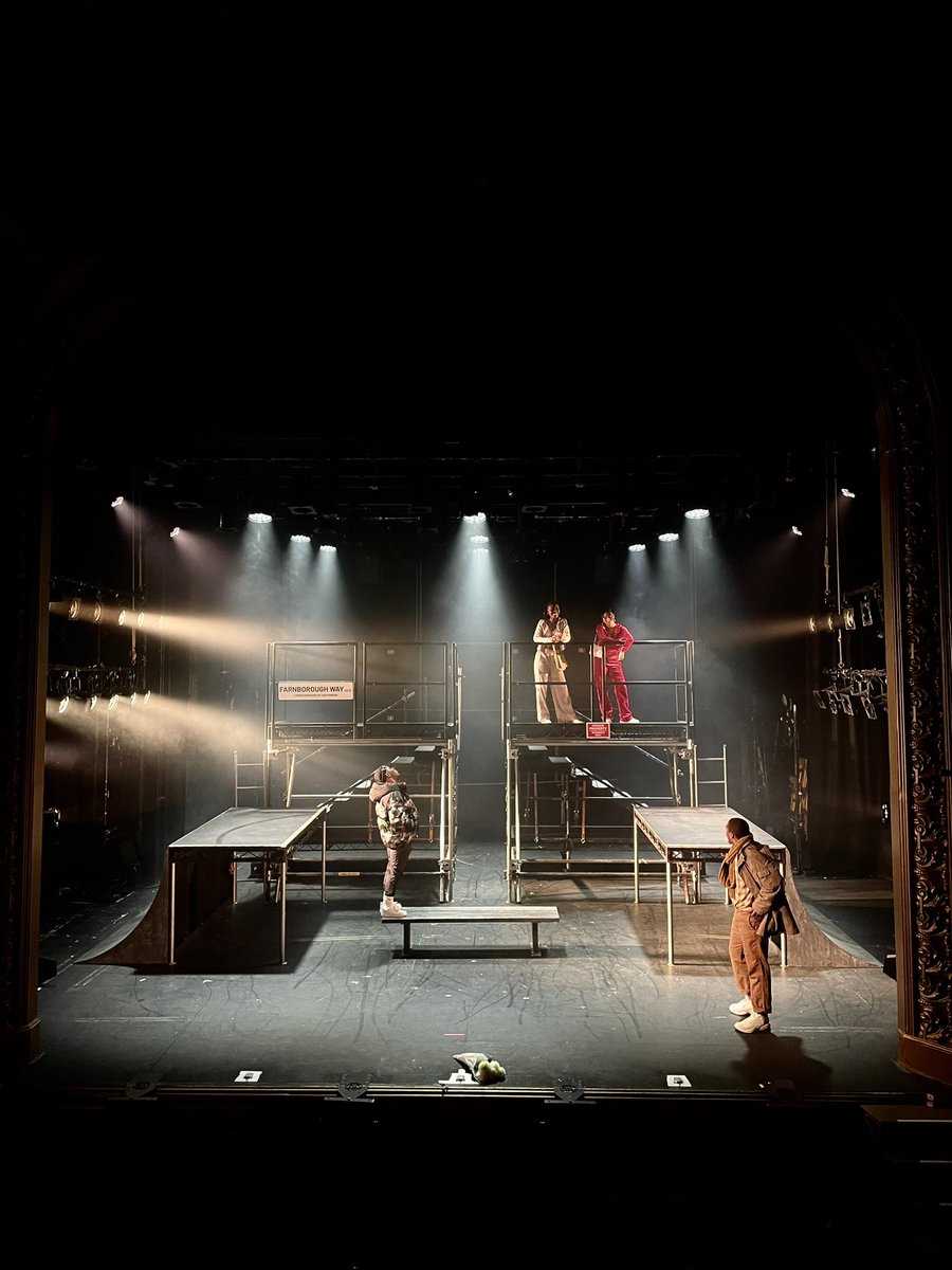 ItsHazelMcI's tweet photo. Very proud of @NYTREPcompany and creative teams! Stunning play Gone Too Far directed by @mons_about and designed by Mads Boyd 
On at @stratfordeast Go see it !! https://t.co/bEiSKl9L2t