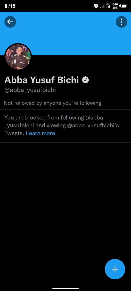 @rabiu_ilyasu4 Kan bala'i i just comes across a tweet that @Najeebweeder_1 mention him and wlh he blocked me😂😂😳 Lallai wannan mahaukacine na gaske