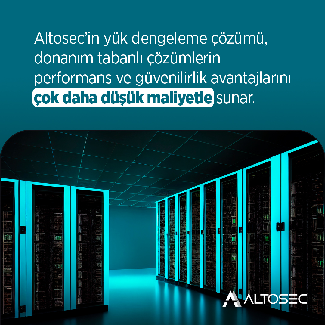 Uygulamalarınızın yüksek performansta çalışmasını sağlayın

Daha fazla bilgi için, 
☎️ 0312 265 0807
🔗 altosec.com/yuk-dengeleme.…