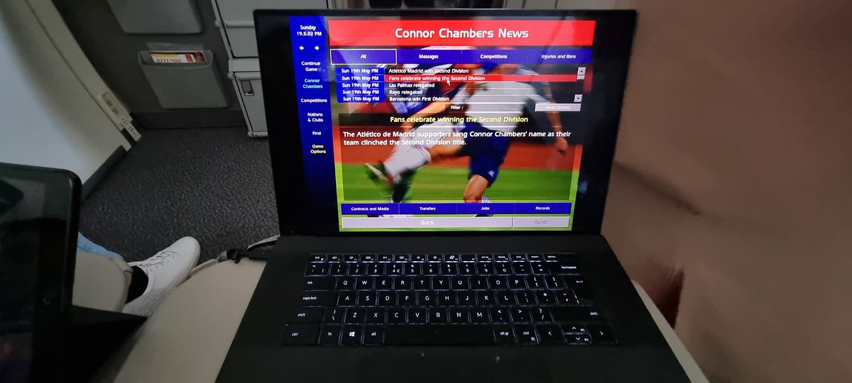 TheRedOnePod's tweet image. The double at 37000ft. Now to take the lads on tour to the Phillipines