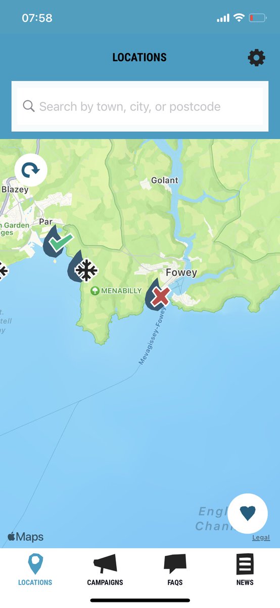 Hey <a href="/RishiSunak/">Rishi Sunak</a> I planned a swim at my local beach today, but someone has discharged 💩 into it - can you believe anyone would do that? Thought you should know as your government are letting it happen! #seapollution #saveourseas <a href="/stevedouble/">Steve Double</a>