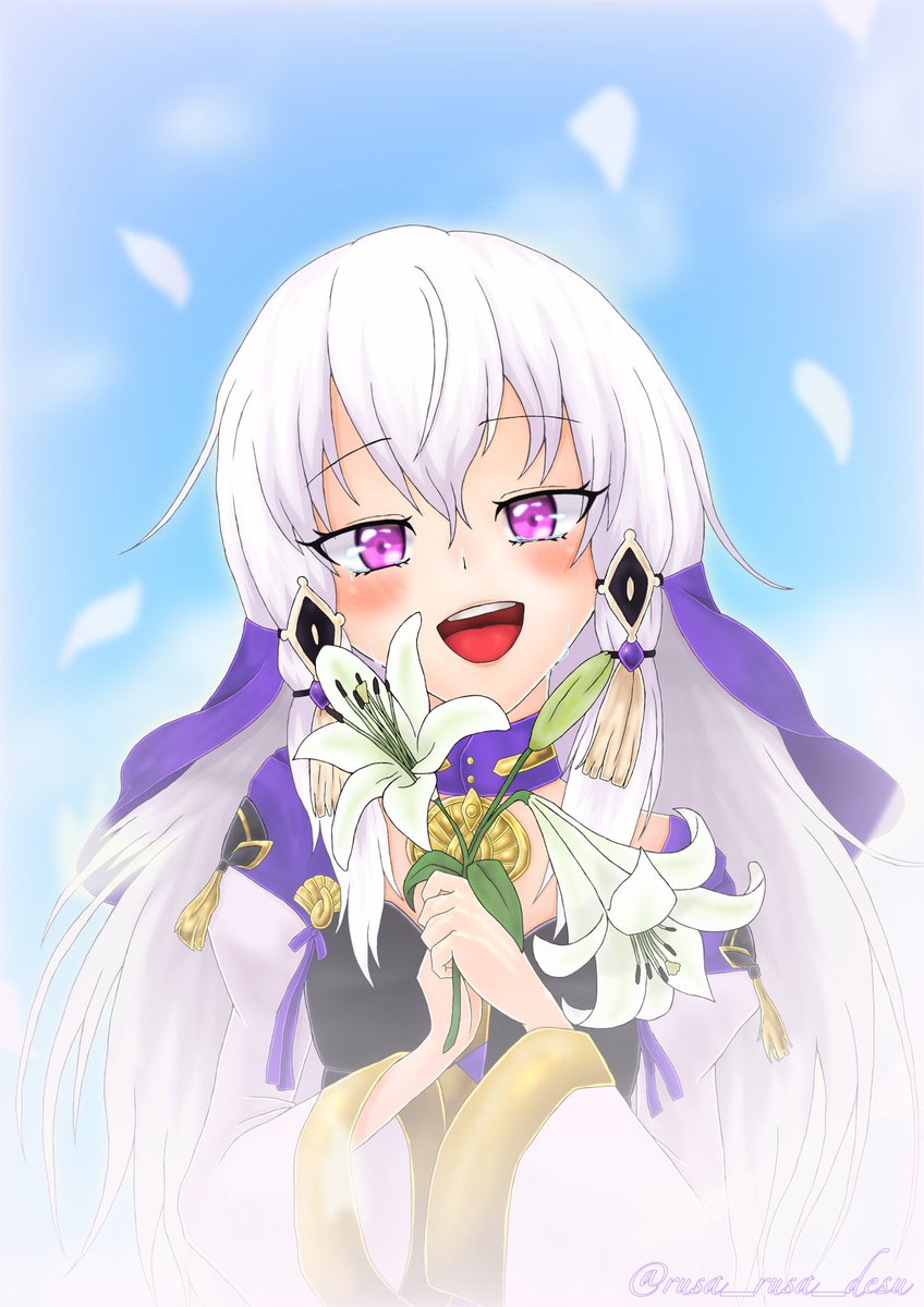 hunter 🖤 on Twitter "RT rusa_rusa_desu 「これを私に？嬉しいです」 fe3h ファイアー