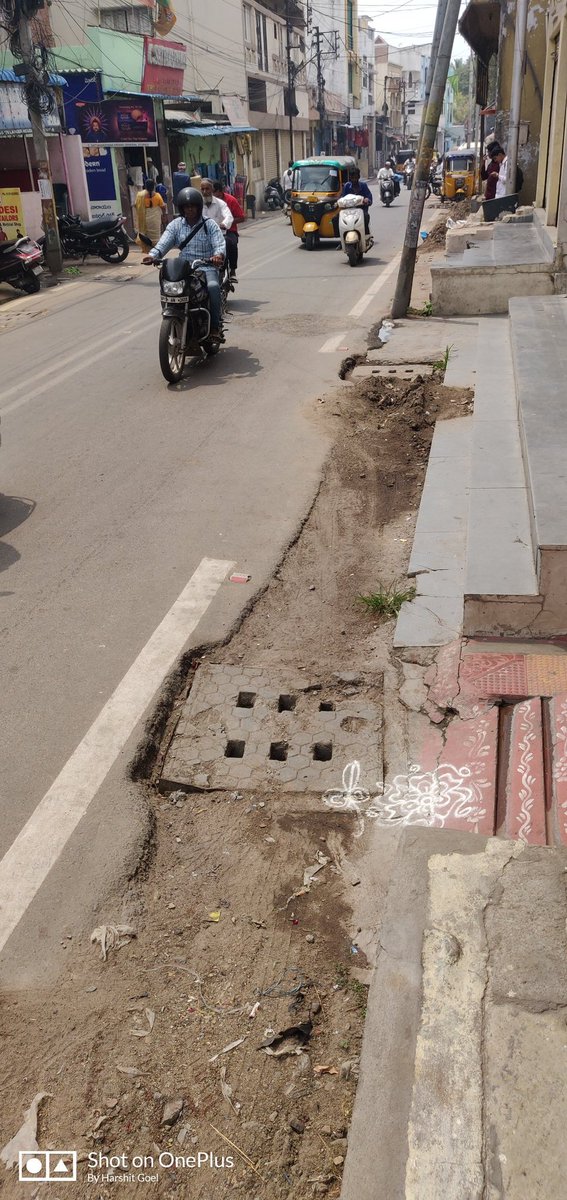 HarshG6715's tweet photo. @GHMCOnline @DC_Karwan @karwan_EE @judaykumar @KTRBRS @HMWSSBOnline The manholes are broken since a long time, I request you to please replace them before some serious mishap occurs. https://t.co/B0V0MDOvtk