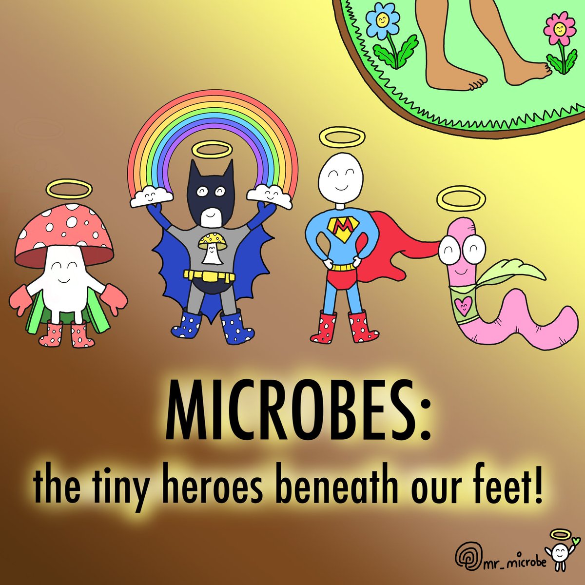 mrmicrobe44's tweet image. Daily art challenge day #175, microbes are the superheroes of the soil 🍄

#superhero #microbes #soil #knf #garden #farm #education #childrensbools #nft #nfts #nftart #nftartist #NFTCommmunity #nftproject #nftdrop #nftartists #rarible #nftcollectors #cnft #eth #cryptoart #art