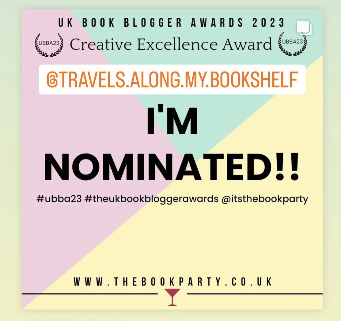 travels_along's tweet photo. Have you been voting in the @itsthebookparty #UKBookBloggerAwards #ubba ?

You still can! Head to https://t.co/Nv3DNw9xVY to cast your votes. 

There are some great bloggers out there, including little me 🙌🏻🙌🏻🙌🏻

Have your say by midnight on 31st March https://t.co/YzofIyUMYE