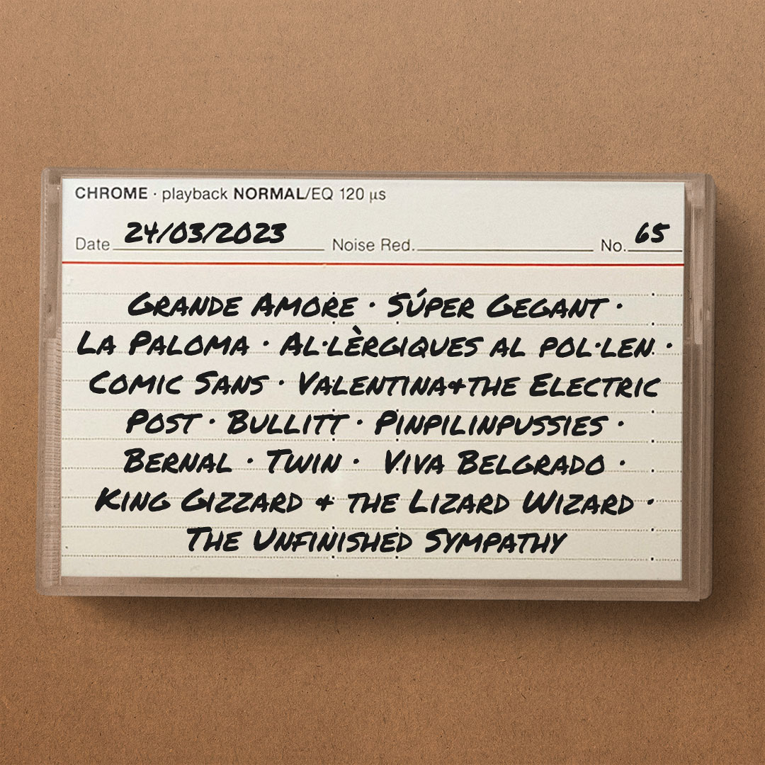 🌸 LES GOLFES · 65🎸 

🟢  Spotify: bit.ly/3ZgKotx
🟠Ivoox: bit.ly/3ZlHcNb

Amb: <a href="/Grande_Amore_OG/">Grande Amore</a> <a href="/super_gegant/">Súper Gegant</a> <a href="/lapalomavive/">La Paloma</a> @AAlpolen @valentina_n_tep <a href="/bullittrules/">Bullitt</a> <a href="/pinpilinpussies/">pinpilinpussies</a> <a href="/bernalsomos/">bernal</a> <a href="/__TWIN_TWIN_/">TWIN</a> <a href="/vivabelgrado/">Viva Belgrado</a> <a href="/kinggizzard/">King Gizzard</a> <a href="/TUSbcn/">The Unfinished Sympathy</a>