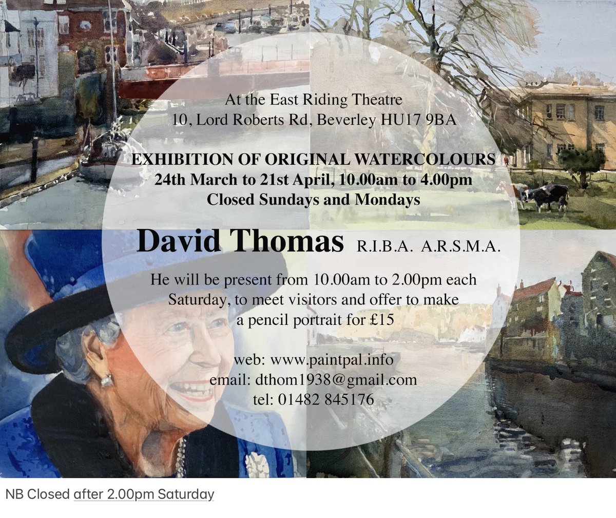ert_cafe's tweet photo. Come to the cafe today and see David’s work on the walls. Don’t miss the opportunity to have a pencil portrait done for £15! https://t.co/ErYE1wKAID