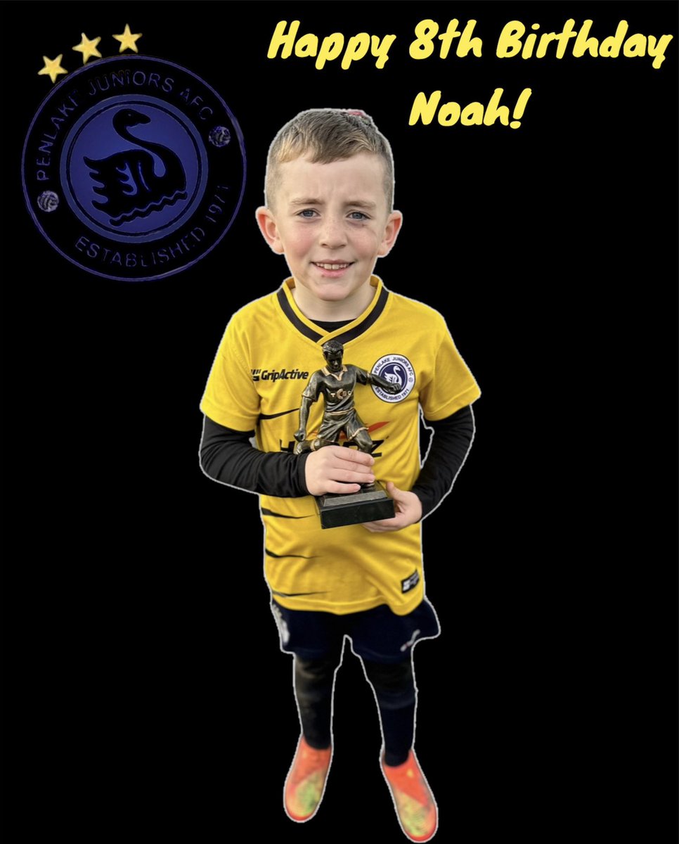 PenlakeCeltic's tweet photo. Happy 8th Birthday to our little superstar Noah!
Hope you have a great day celebrating with your friends and family π₯³π
#family #friends #penlakeceltic #birthday #8today #upthelake https://t.co/kPzTyA2rRm