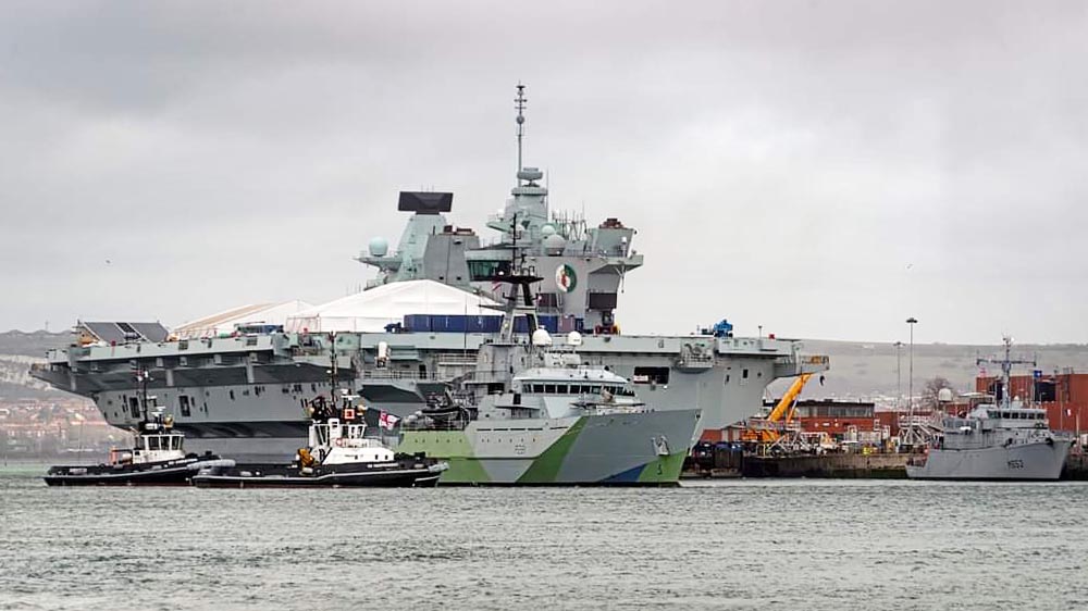 Navy Lookout (@NavyLookout) on Twitter photo 2023-03-25 08:15:40 .@hms_tyne index berthing in Portsmouth yesterday. Astern of @HMSQNLZ and 🇫🇷FS Cephee Via @AWenham1 .@hms_tyne index berthing in Portsmouth yesterday. Astern of @HMSQNLZ and 🇫🇷FS Cephee Via @AWenham1
