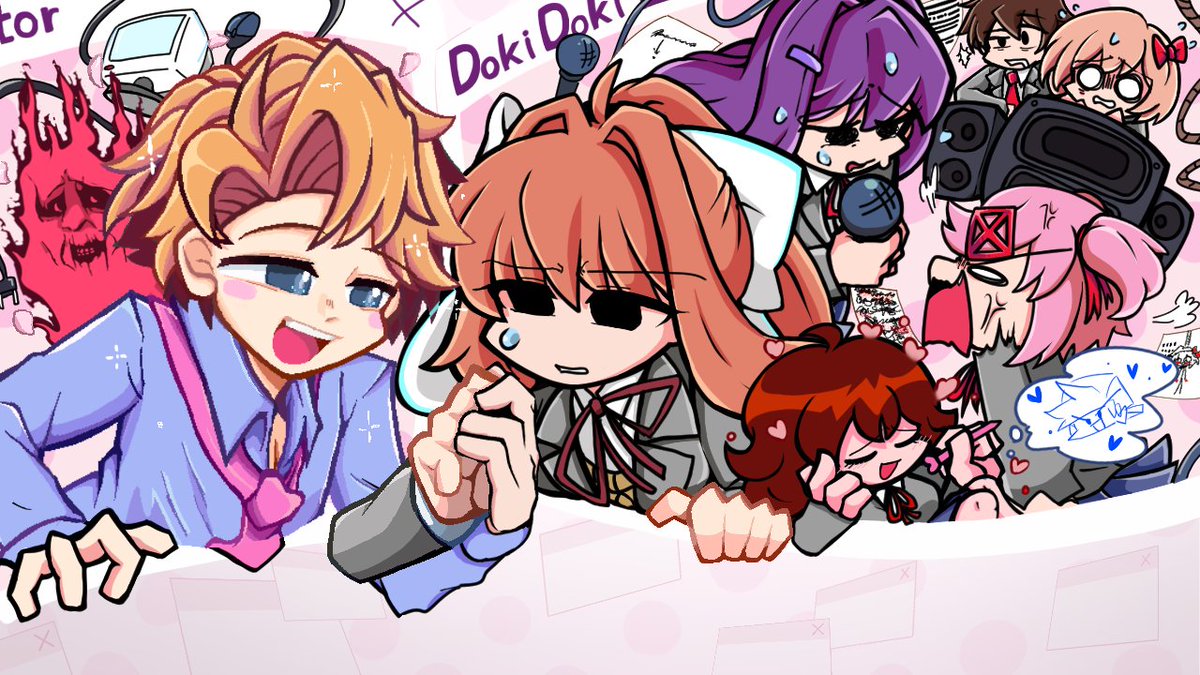 okutobousou2's tweet photo. #FNF #DDTO #DDTOPlus #fnfmod 
この作品に愛をこめて。 https://t.co/AQeK3ByRah