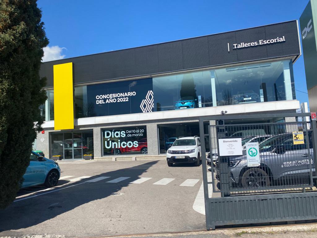 Renault Escorial - Talleres Escorial, S.L tweet media
