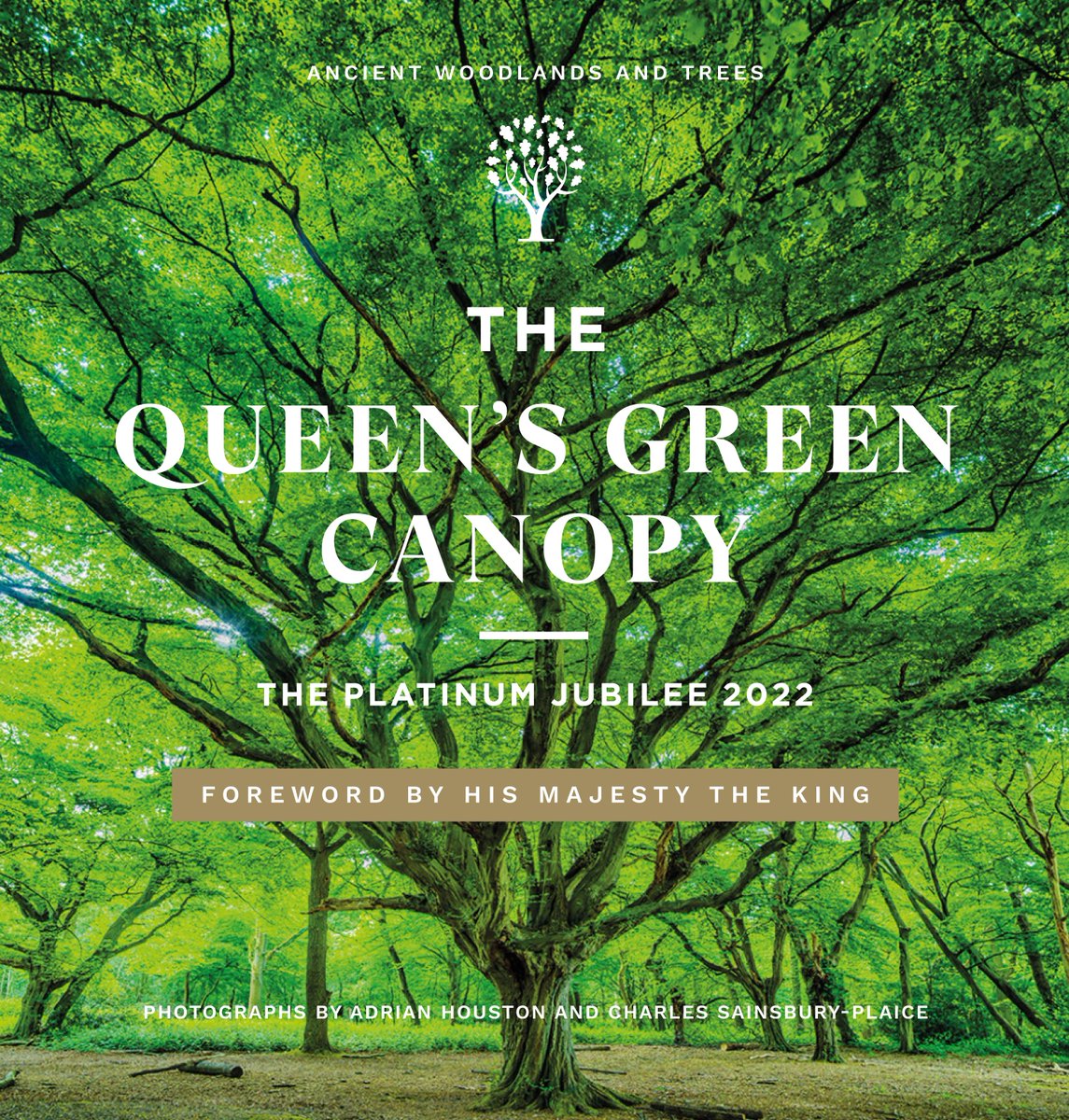 The #queensgreencanopy book is available to pre-order!🌳 With stunning photographs by Adrian Houston & Charles Sainsbury-Plaice & inspiring words from QGC supporters, the book celebrates the Ancient Canopy dedicated to Queen Elizabeth❤️ Follow the link: bit.ly/3ZdfF0y