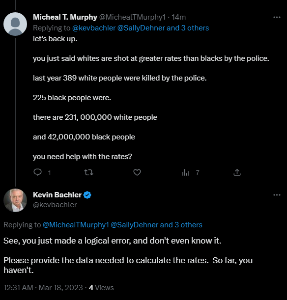 MichealTMurphy1's tweet photo. @kevbachler didn't say they should...

no matter how much you want them to be.... https://t.co/4j4htdO81o