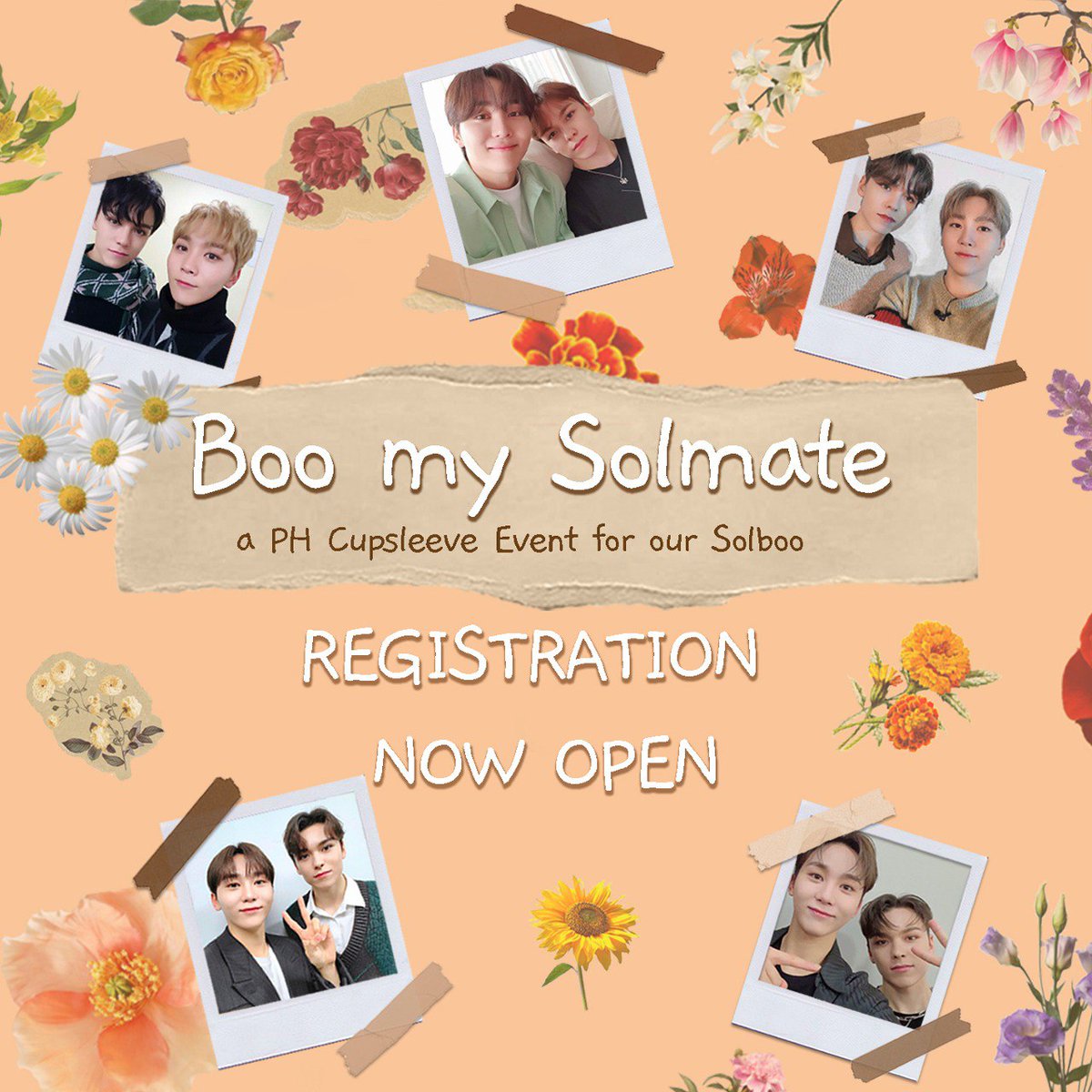 sol4boo's tweet photo. Moe moe kyun! π€π€
Are you excited as we are? You should be!
Registration is now open for our special Solboo CSE happening on April 29, 2023! π₯π
https://t.co/eJ7MfVr2OF
Registration open until April 20, 2023 or until slots run out.
See you there!
#BooMySolmate https://t.co/G4SZJbATyc