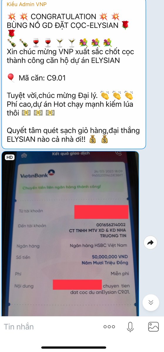 Andy_Realtor's tweet photo. ⚡️ 50 TRIỆU ĐẾN KHI KÝ HỢP ĐỒNG MUA BÁN

• Cọc 50 triệu
• Đợt 1: 5% Ký HĐMB ~ 68 triệu
• Đợt 2: 10% (8 tháng sau HĐMB) ~ 237 triệu
• Đợt 3: 15% (16 tháng sau HĐMB) ~ 355 triệu
• Đợt 3: 35% NHẬN NHÀ
➡️ 30% đến khi nhận nhà

☎️ 094 345 9229
#Elysian #GamudaLand https://t.co/Aso8x2cIbF