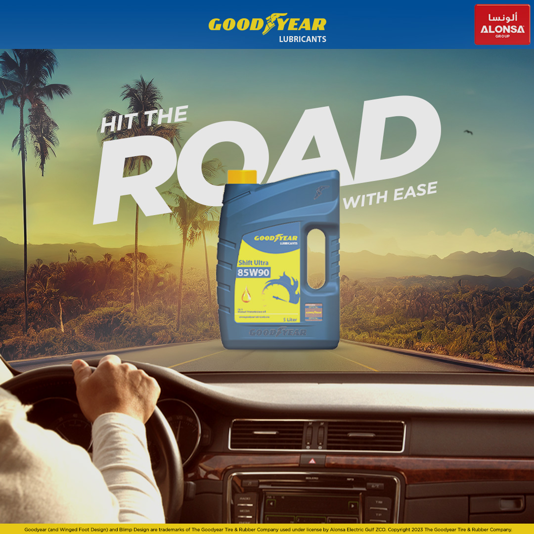 Why settle for a boring drive when you can have a thrilling roadtrip? With our expert lubricant, you can make every journey a memorable one. Buckle up and let's hit the road!

#Goodyear #GoodyearLubricants #MTF #TransmissionOil #85W90 #GL5