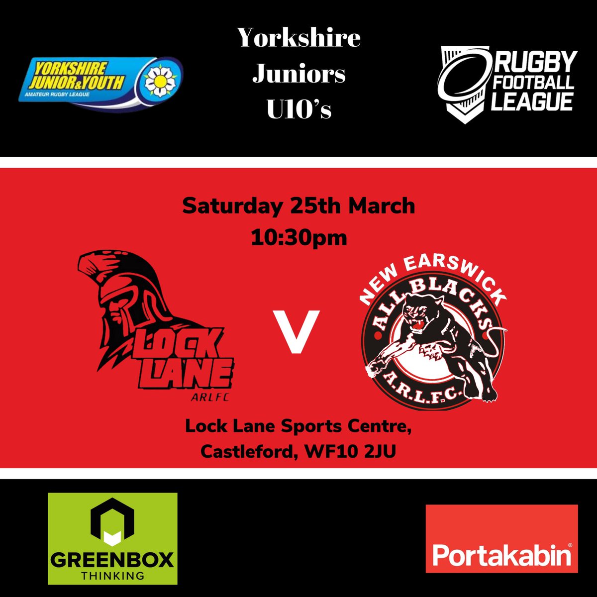 NEABlacks's tweet photo. Our Juniors are back in action this weekend so if you’re around get down and support them!
#ThePrideOfNorthYorkshire #NEAB ⬛️🟥⬜️ https://t.co/uOQhPy9mZU