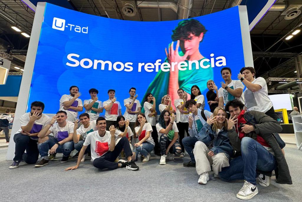 En <a href="/U_tad/">U-tad</a> tenemos la última tecnología, profesores pioneros y punteros en la industria, investigación avanzada e innovación docente única. Pero lo mejor son los alumnos de ciclos, grados y Master!Este fin de semana en #FeriaAula, si quieres conocernos, pásate por nuestro Stand!