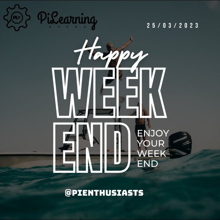 PiEnthusiasts's tweet image. The weekend is for relaxation and reflection. I hope you are enjoying this weekend with lots of love and peace with your family. Happy weekend!

Relate and get more updates on our Facebook page👇
facebook.com/pilearningaren…

#StopSellingPi
#PiTransaction
#PiNetwork
#PiLearningArena