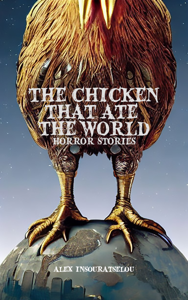 AlexInsuratselo's tweet photo. https://t.co/NUzgxivO3i
Greetings! I am thrilled to announce that I wrote a book, "The Chicken that Ate the World" and it's now available on Amazon Kindle! This book is a compilation of spine-chilling horror stories that will keep you on the edge of your seat.  #horror #stories https://t.co/PIN4XjGd01