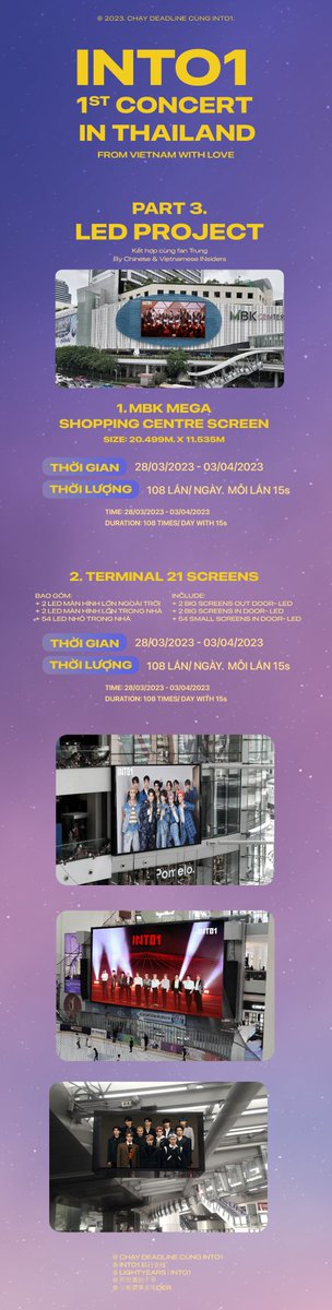 ChayDLwInto1's tweet photo. [PROJECT BY VIETNAM INSIDER]
PART 1. GIVE AWAY GIFT
@ G Floor UNION CO-EVENT SPACE
Time: 12:00- 13:00 on 1+2/04/2023

PART 2. FOODTRUCK PROJECT
@ UNION MALL'S MAIN GATE
Time: 15:00- 22:00 on 1+2/04/2023

PART 3: LED PROJECT
1. MBK CENTER 
2. TERMINAL 21
Time: 28/03- 03/04/2023 https://t.co/Us8rQQA4mF