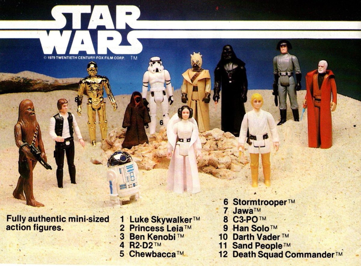 WookieeChips's tweet image. Vintage #StarWars Class of 1978/79. #First20