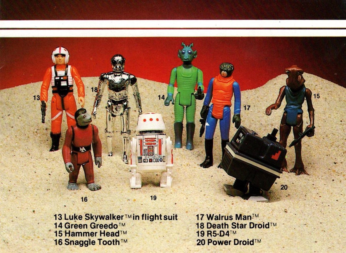 WookieeChips's tweet image. Vintage #StarWars Class of 1978/79. #First20