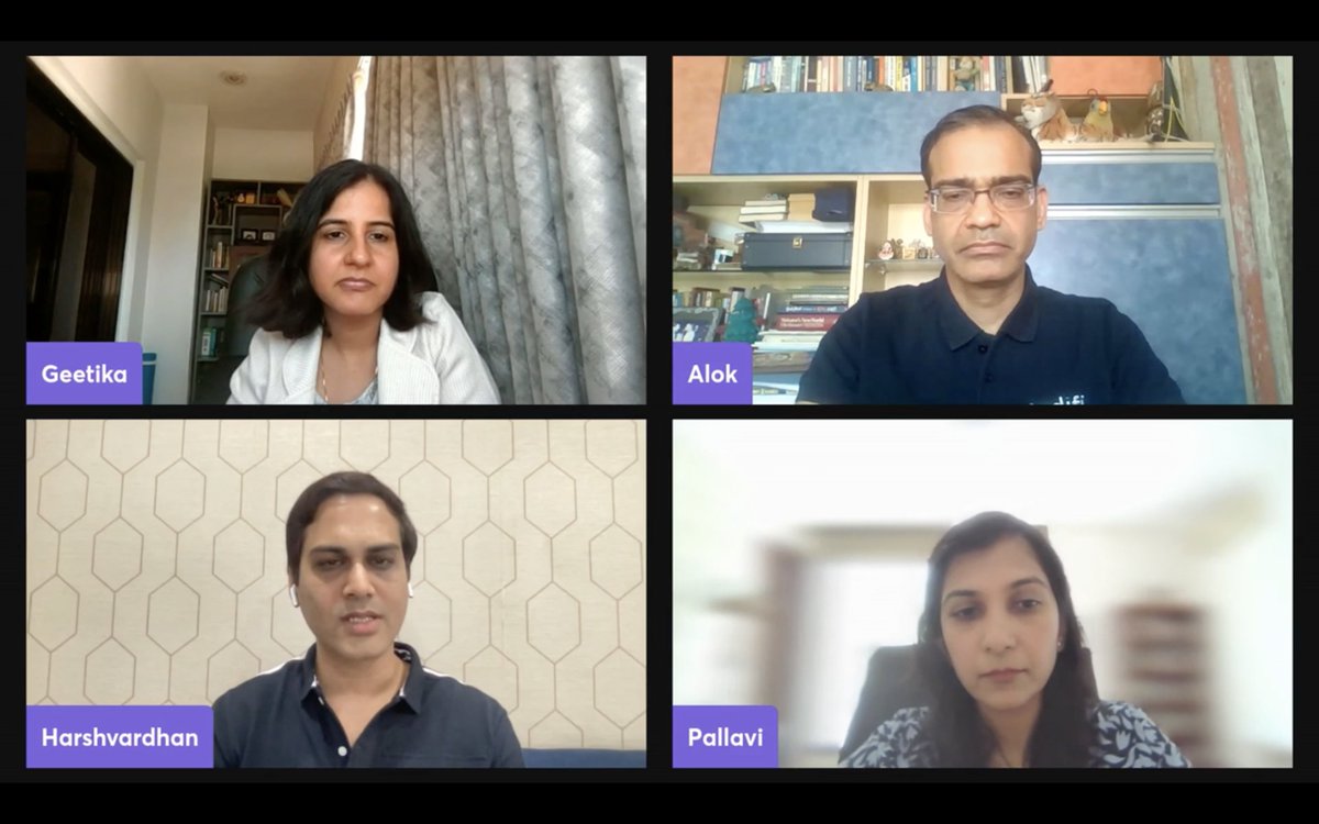 LIVE: Panel on The Fintech Playbook For Building SME- First Products with <a href="/alokmittal001/">Alok Mittal</a>  - <a href="/indifitech/">Indifi</a>, <a href="/HarshLunia/">Harshvardhan Lunia</a> - <a href="/Lendingkart/">Lendingkart</a>, <a href="/pallavi_s/">Pallavi Shrivastava</a> - <a href="/progcap/">Progcap</a> and #GeetikaRaheja - <a href="/PwC_IN/">PwC India</a>.

Register now if you haven't already: 4-2.co/41dFGyV
.