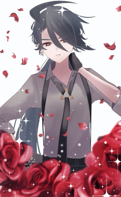最近チリさんの周りに薔薇が咲いてるように見えるんですよね(幻覚) 