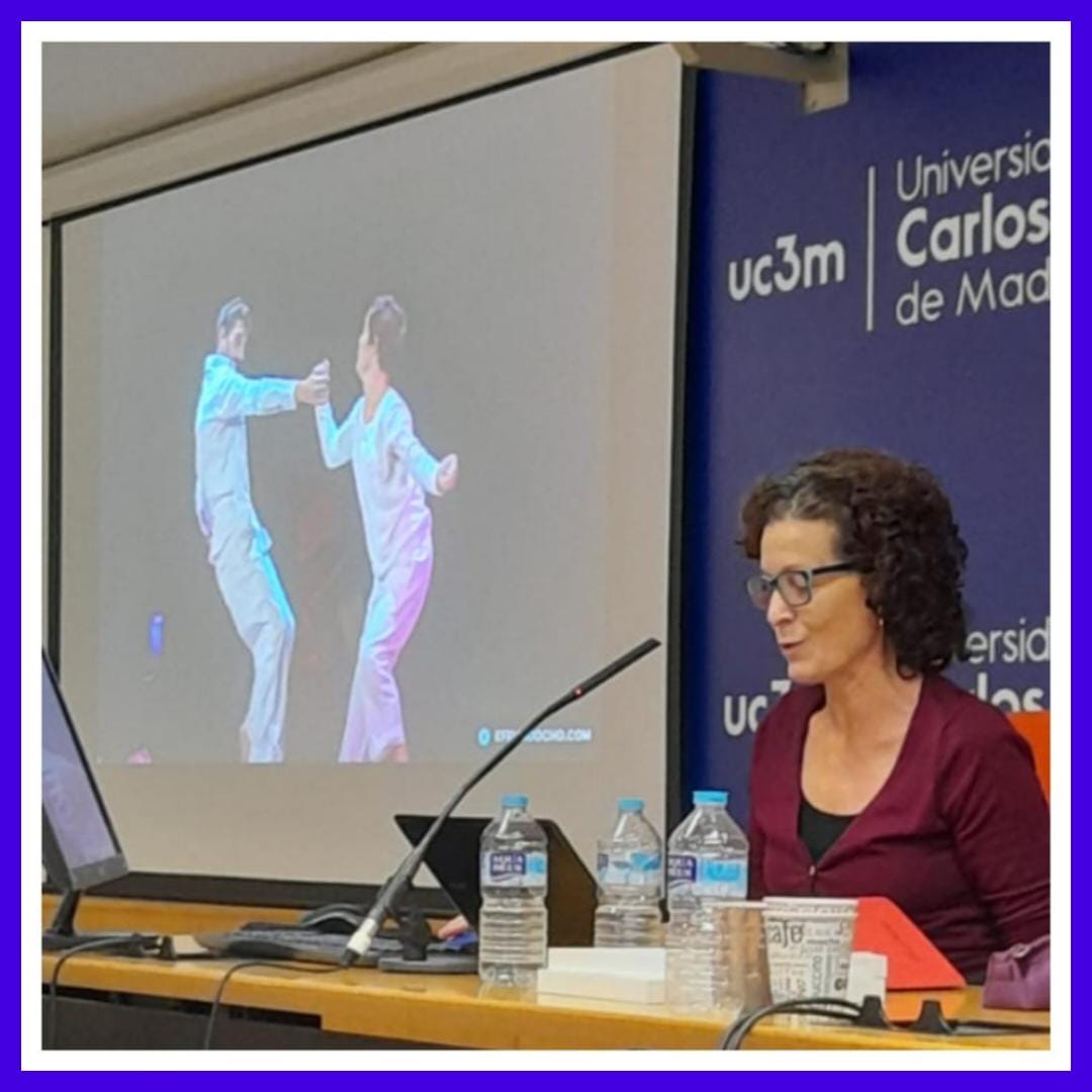 CSD_ALICANTE's tweet photo. El pasado 22 y 23 marzo se celebró el Congreso Internacional Normas y diferencias. La diversidad funcional y las artes escénicas, literarias y audiovisuales y nuestra #docenteCSDA Marisa Brugarolas participó como ponente
Enhorabuena compañera!!!
@DIseacv @GVAinnova.@iseacv https://t.co/GnVYUT1jKX