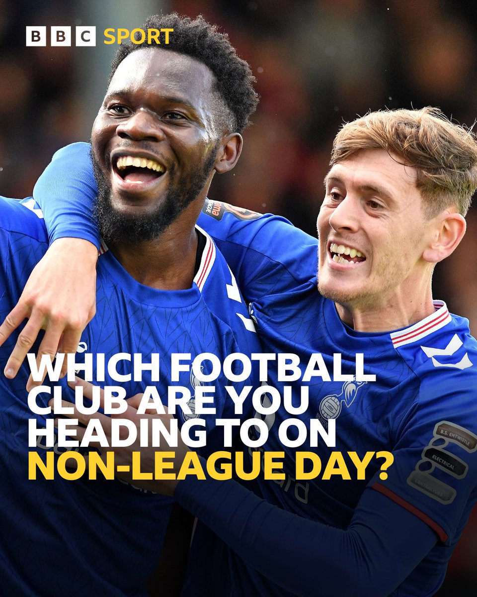 BBCMOTD's tweet photo. Who are you going to watch on #NonLeagueDay? ⚽🤔

🔹 @safc
🔸 @Colne_FC
🔹 @ClitheroeFC 
🔸 @THERAILFC 
🔹 @Alvechurch1st
🔸 @BarnetFC 
🔹 @OfficialOAFC

Let us know your plans via #BBCFootball https://t.co/8KTiwYFAjC