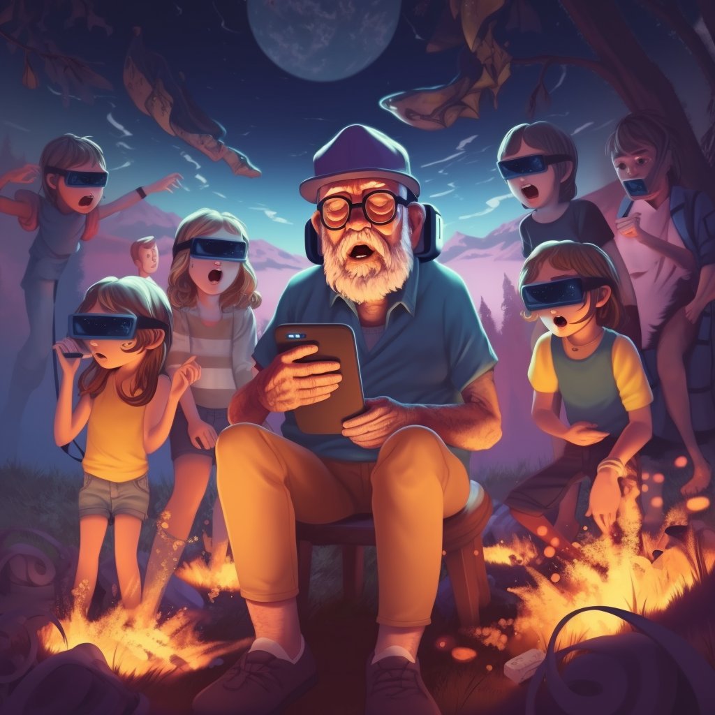 "Tell us more, grandpa!"

"We also had to write that code manually ... using an ancient device called a laptop ... and when we wrote a line of code ... there was no one to complete the rest of it for us"

*grandkids screaming in terror*