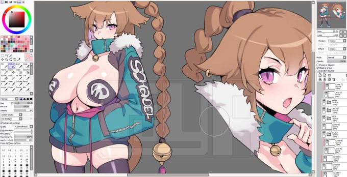 New Adoptable coming in a few hours.

Will sell her here on Twitter this time. 