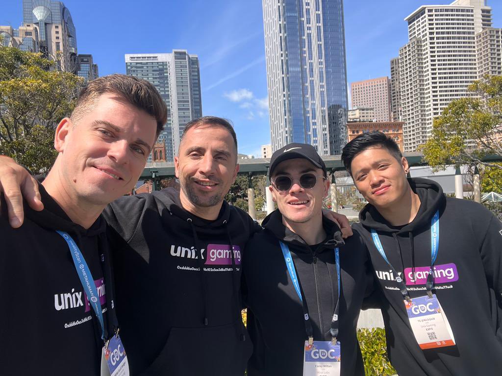 unixcorpgg's tweet photo. having a blast at #GDC23 meeting @PegaxyOfficial! last day was filled with inspiration &amp; creativity! https://t.co/BbkR3gmyVk