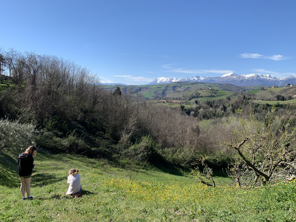 HBUSItaly's tweet photo. Using some down time this morning to reflect on sustainability practices we’ve encountered in the urban setting of Rome and now in the rural Marche region https://t.co/JFqU5jdiUy