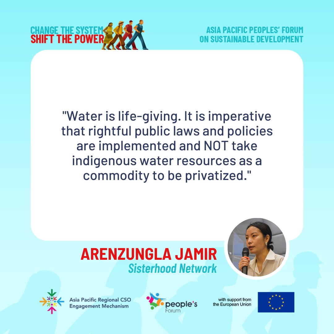 AP_RCEM's tweet image. At the #APPFSD2023, representatives from women, NGO, trade union and workers, and urban poor constituencies unpacked the different systemic barriers in achieving just and equitable sustainable development and the need for accountability to the peoples. #DevelopmentJusticeNow